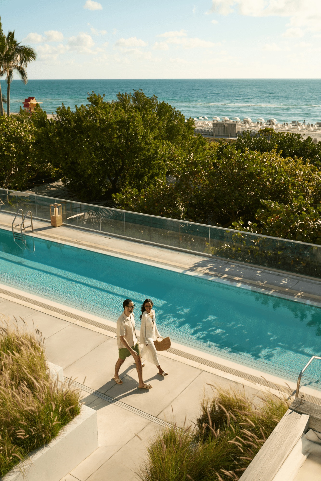 Four pools, ocean to rooftop