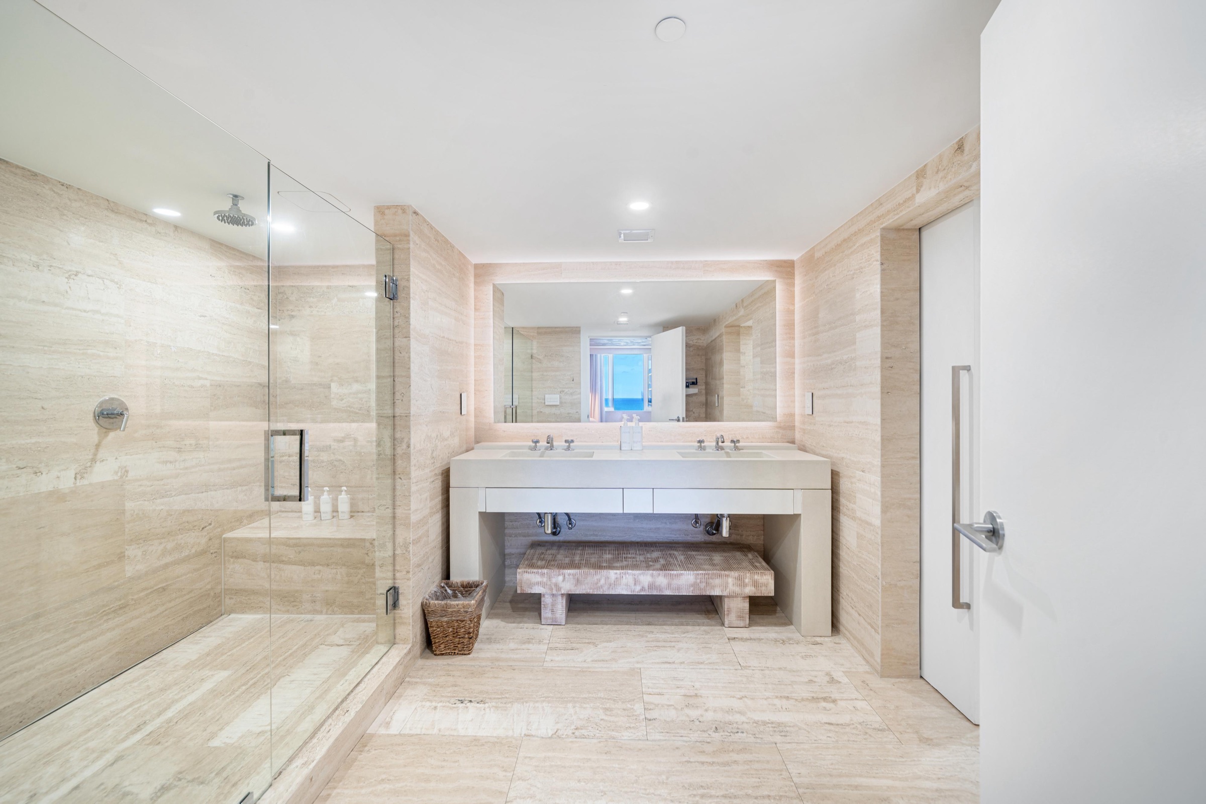 Natural stone bathrooms